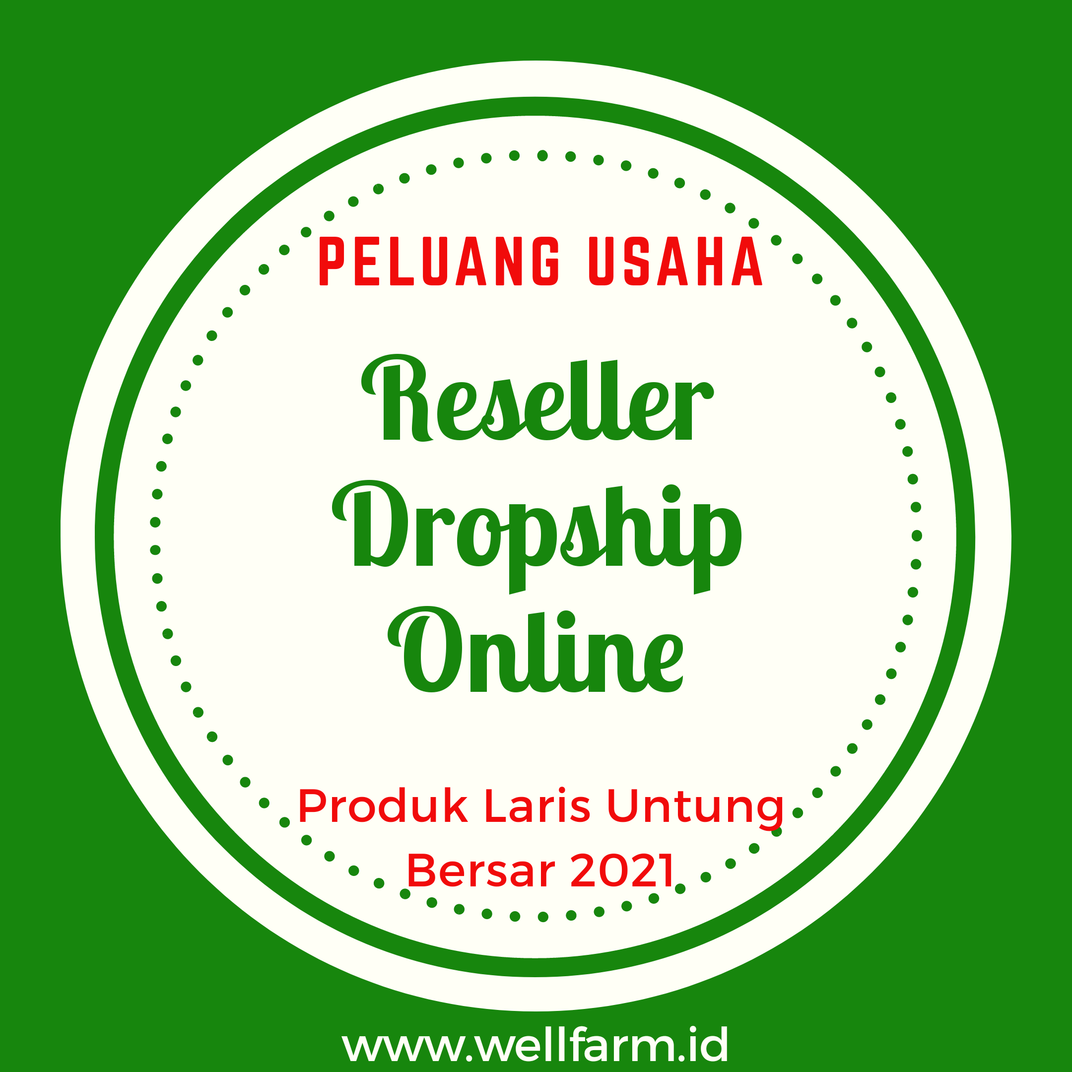 Peluang Usaha Reseller Drosphip Online Produk Laris Untung Bersar 2021